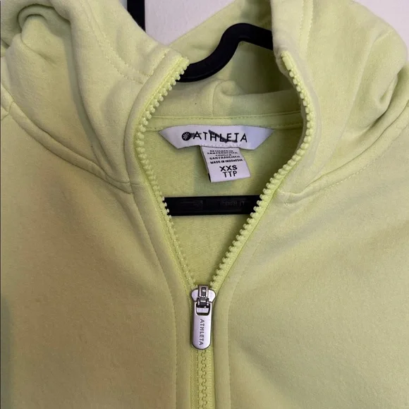 Athleta Easy Fleece Zip Hoodie XXS - Picture 3 of 6